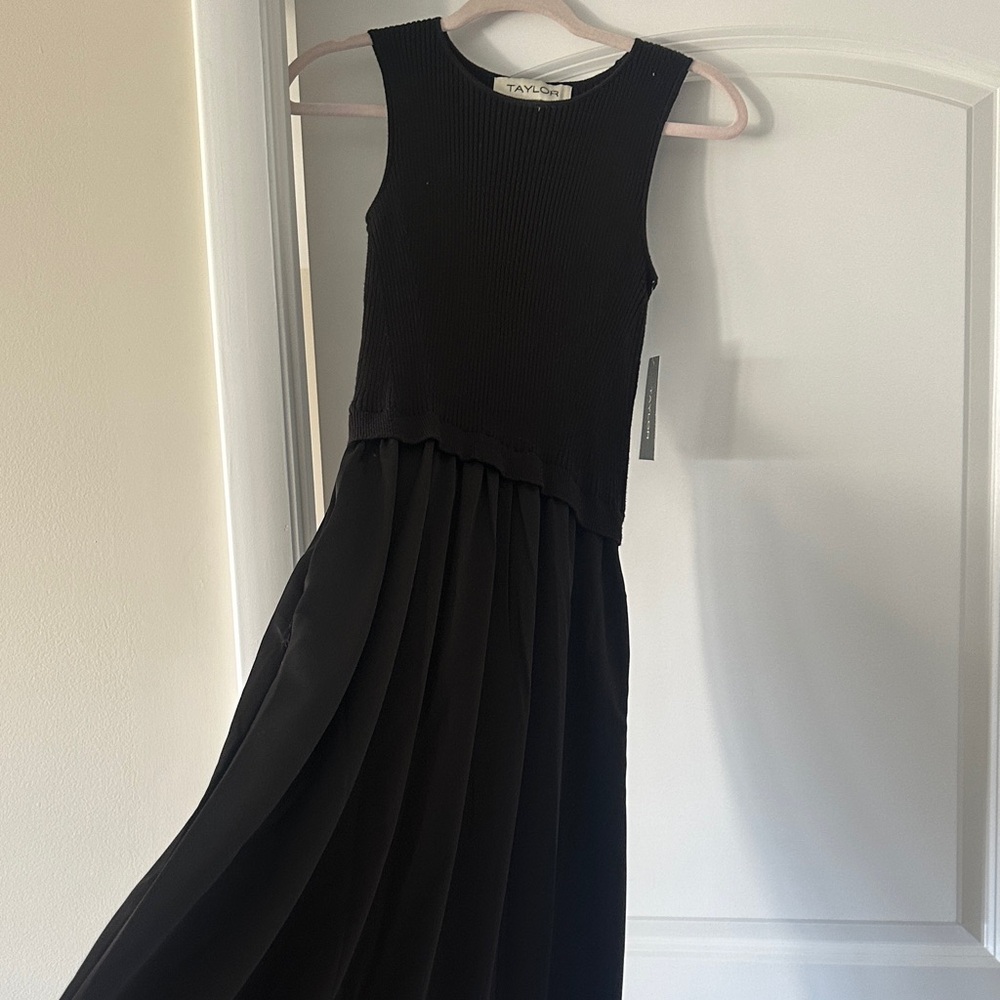 Taylor Black Formal Dress